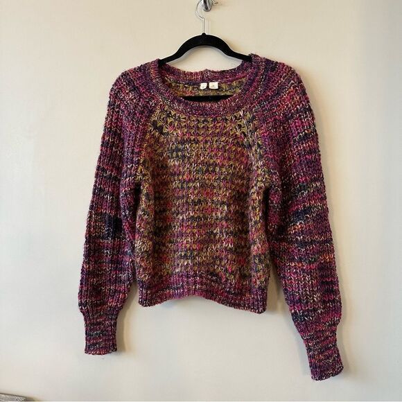 Anthropologie-Moth Hillwak Chunky Knit Sweater (Size:XS) - Picture 5 of 11